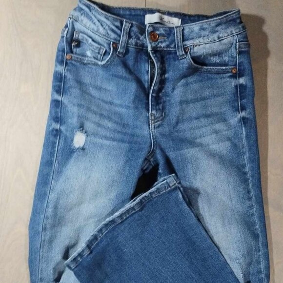 Kancan ultra flare bellbottoms high‎ rise stretch signature - Picture 6 of 11